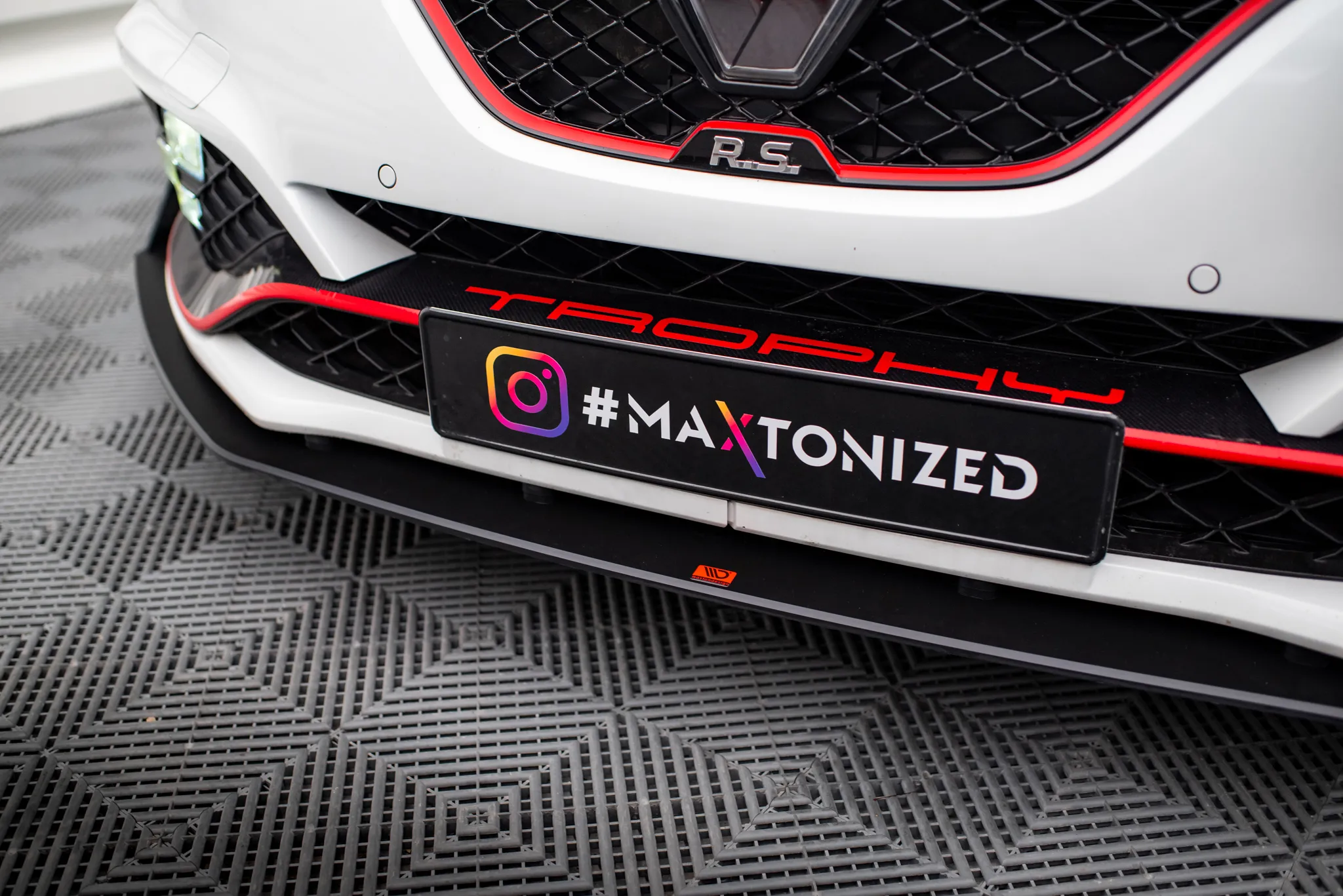 Frontspoiler Renault Megane RS IV 2018 - 2020 | Street Pro Black Edition – bilde 3