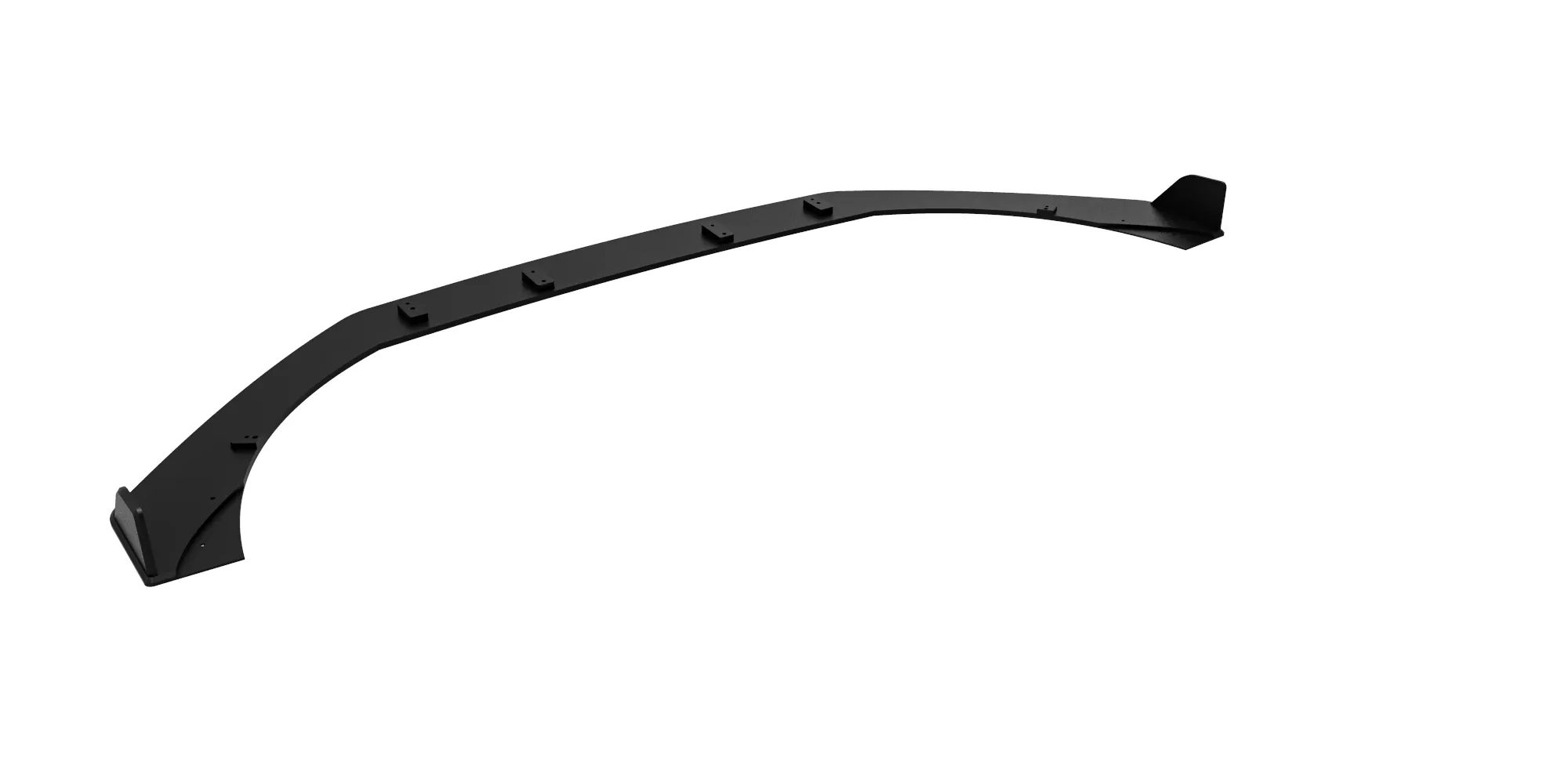 Frontspoiler Renault Megane RS IV 2018 - 2020 | Street Pro Black Edition – bilde 5