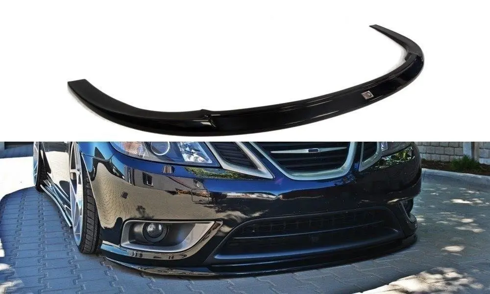 Frontspoiler Saab 9-3 II Turbo X 2007-2011 | Glossy Black Edition – bilde 2