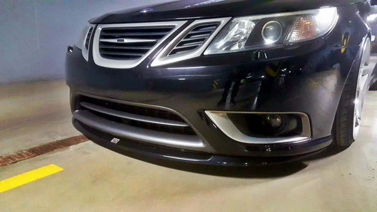 Frontspoiler Saab 9-3 II Turbo X 2007-2011 | Glossy Black Edition – bilde 6