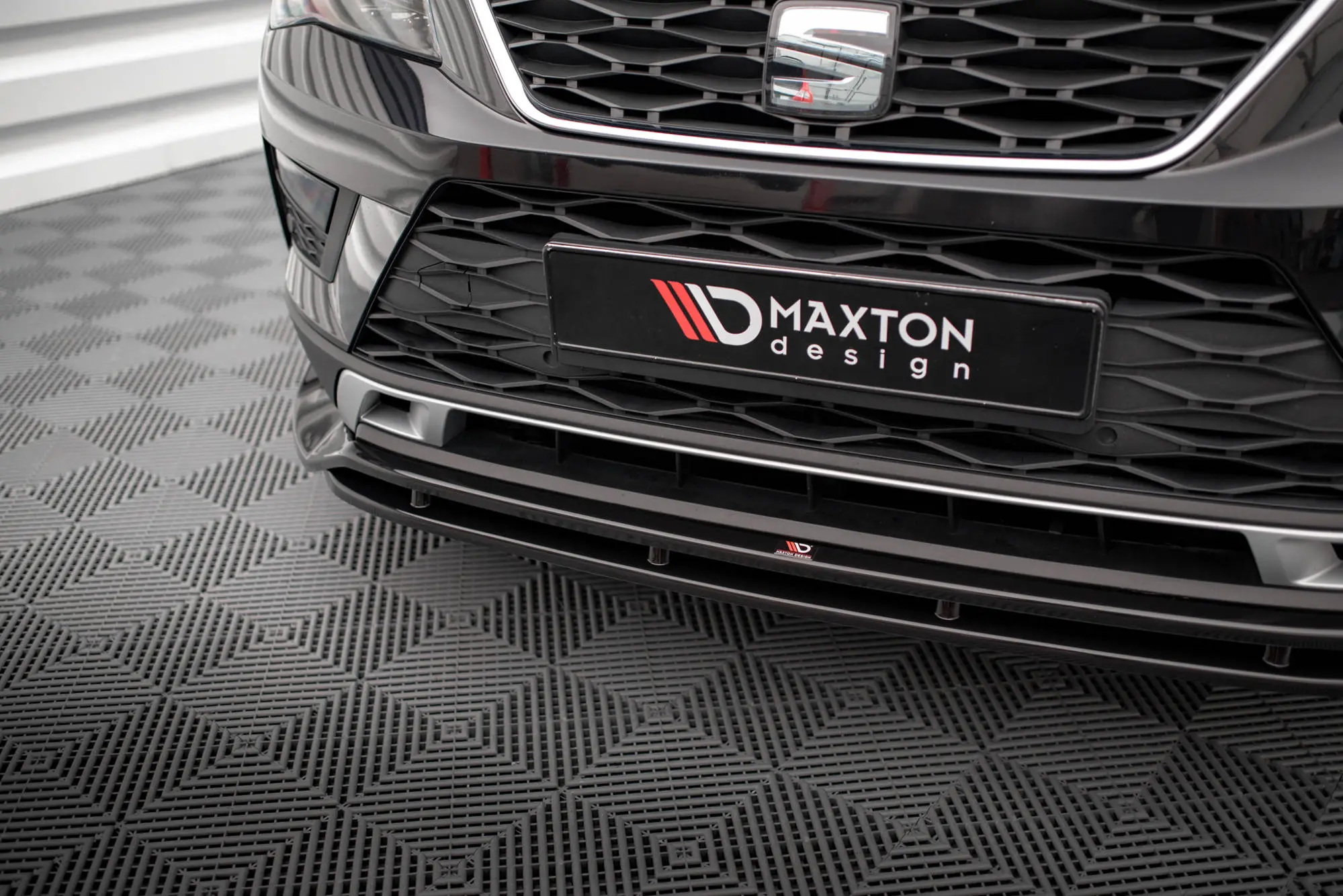 Frontspoiler Seat Ateca I 2016-2020 | Glossy Black Edition