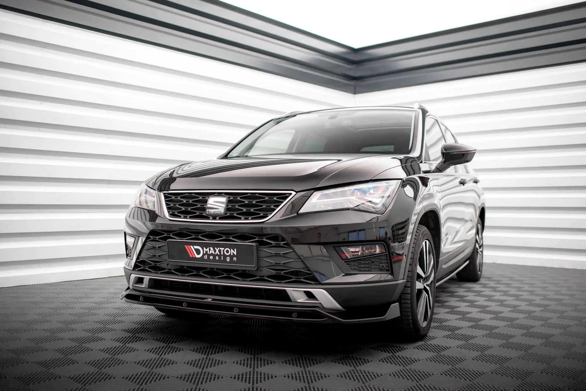 Frontspoiler Seat Ateca I 2016-2020 | Glossy Black Edition – bilde 4