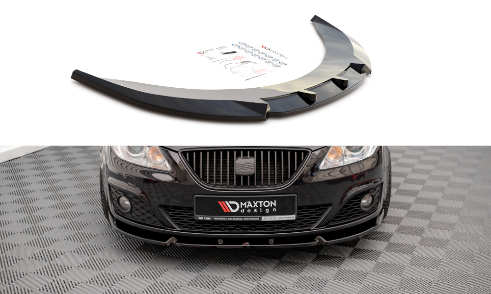 Frontspoiler Seat Exeo 2008-2013 | V.1 Glossy Black Edition – bilde 3