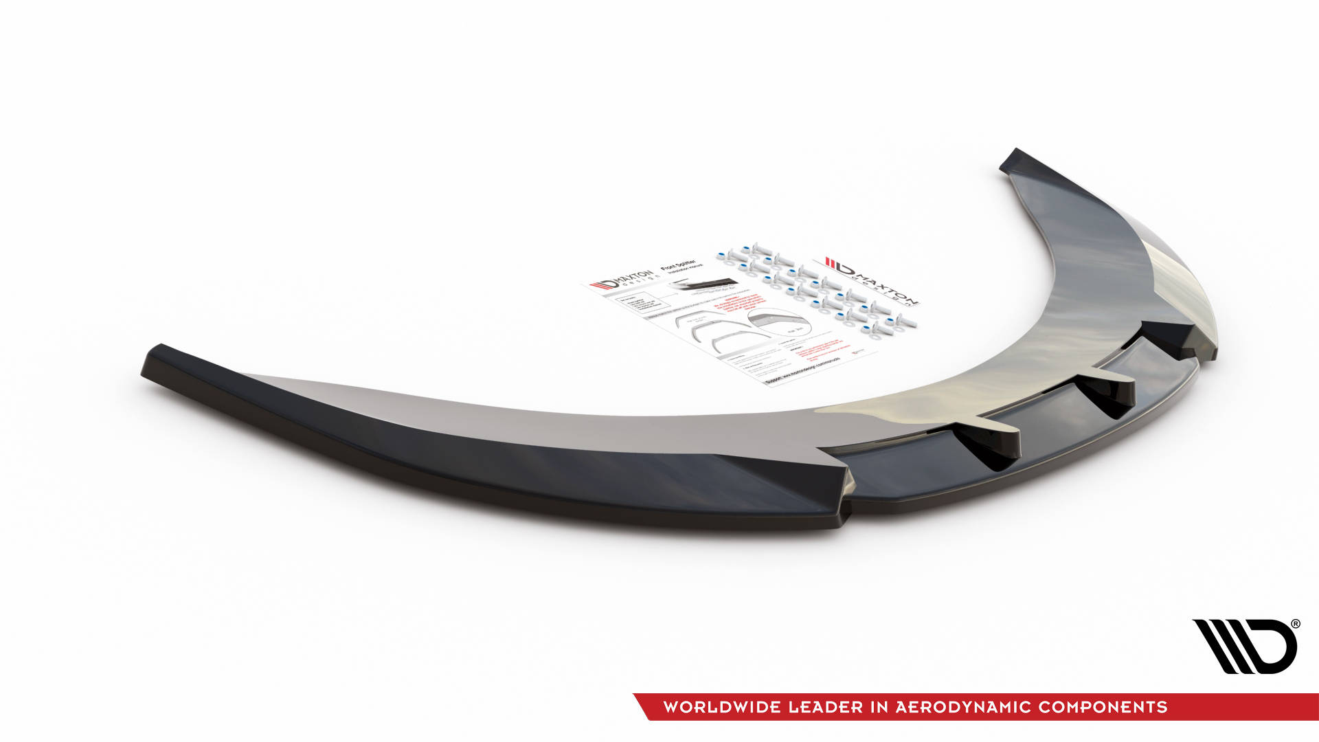 Frontspoiler Seat Exeo 2008-2013 | V.1 Glossy Black Edition – bilde 5
