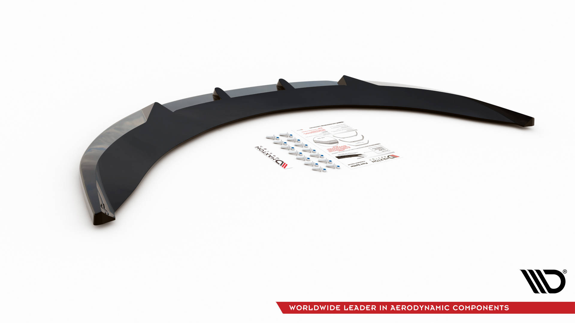 Frontspoiler Seat Exeo 2008-2013 | V.1 Glossy Black Edition – bilde 6