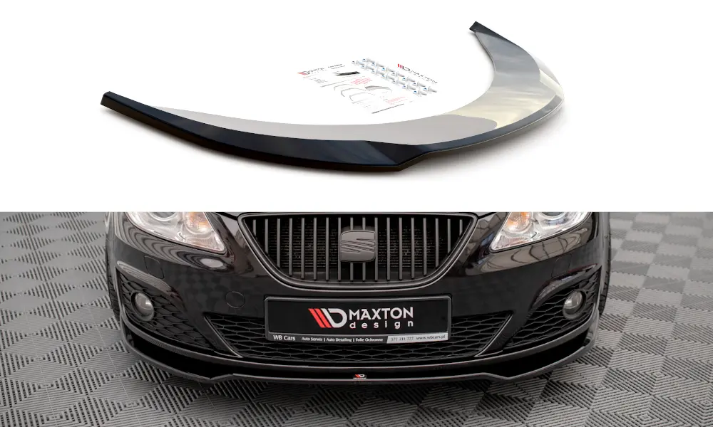 Frontspoiler Seat Exeo 2008-2013 | V.2 Glossy Black Edition – bilde 2