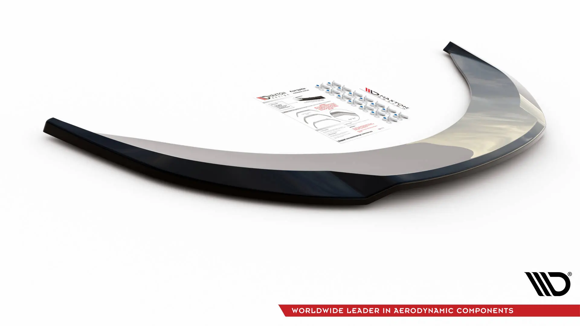 Frontspoiler Seat Exeo 2008-2013 | V.2 Glossy Black Edition – bilde 4
