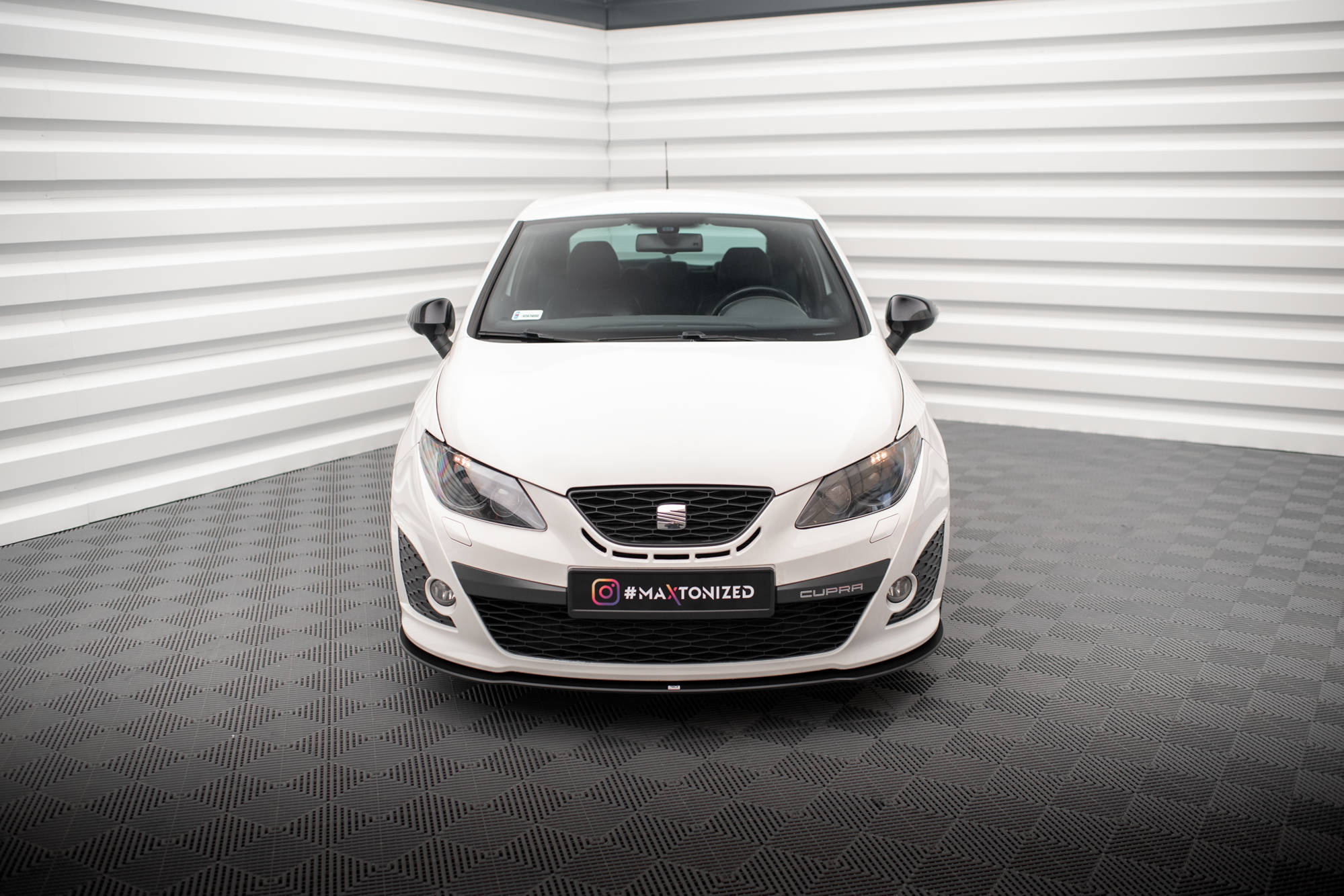 Frontspoiler Seat Ibiza Cupra Sport IV 2008 - 2012 | Sport Glossy Black Edition – bilde 2