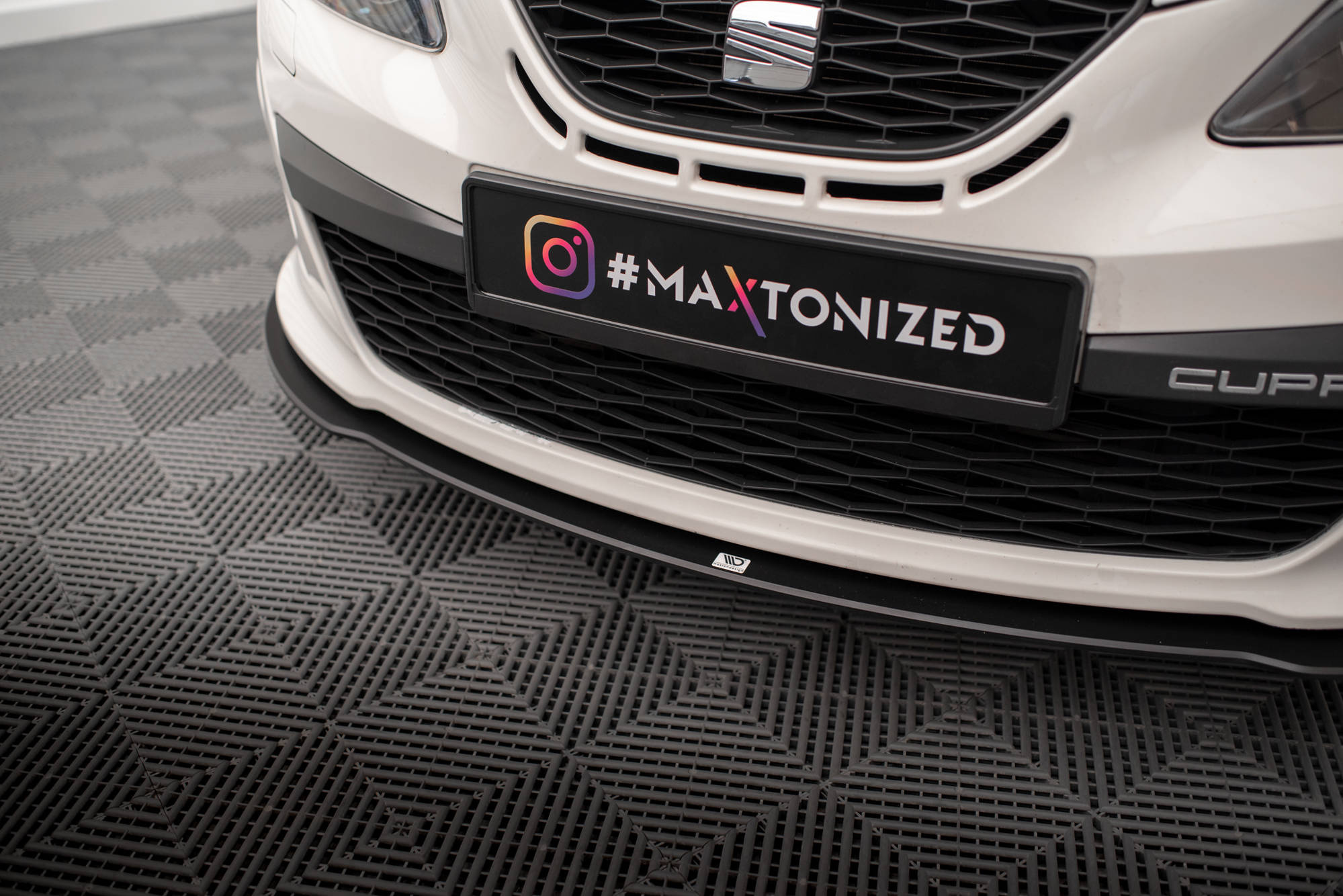 Frontspoiler Seat Ibiza Cupra Sport IV 2008 - 2012 | Sport Glossy Black Edition – bilde 3