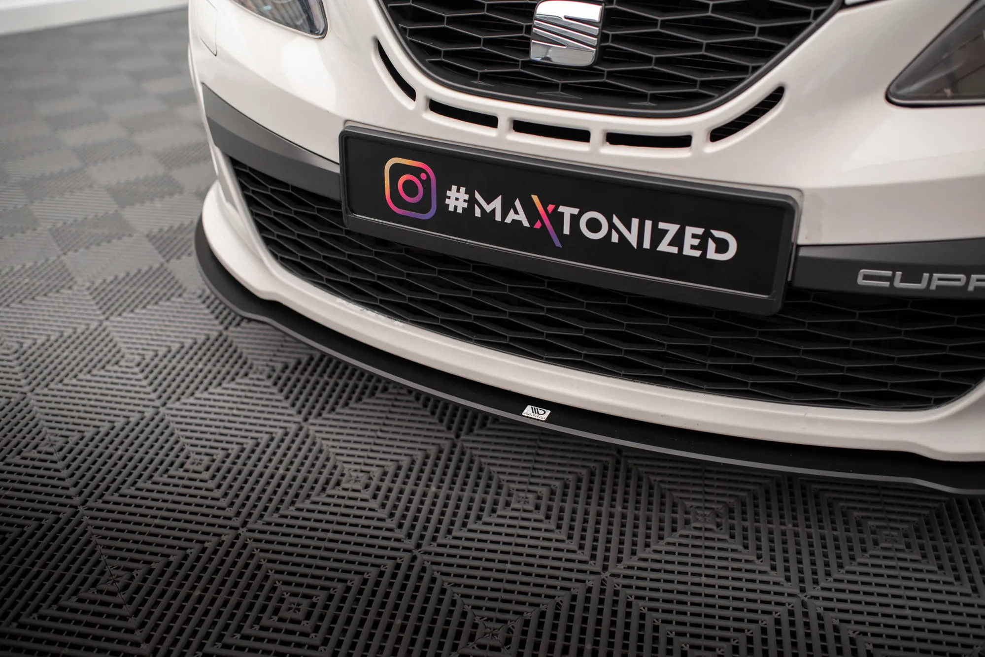 Frontspoiler Seat Ibiza Cupra Sport IV 2008 - 2012 | Street Pro Black Edition – bilde 3