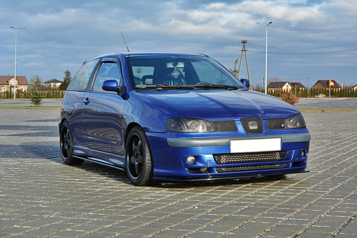 Frontspoiler SEAT IBIZA II FACELIFT 1999 - 2002 | Sport Glossy Black Edition V1 – bilde 2