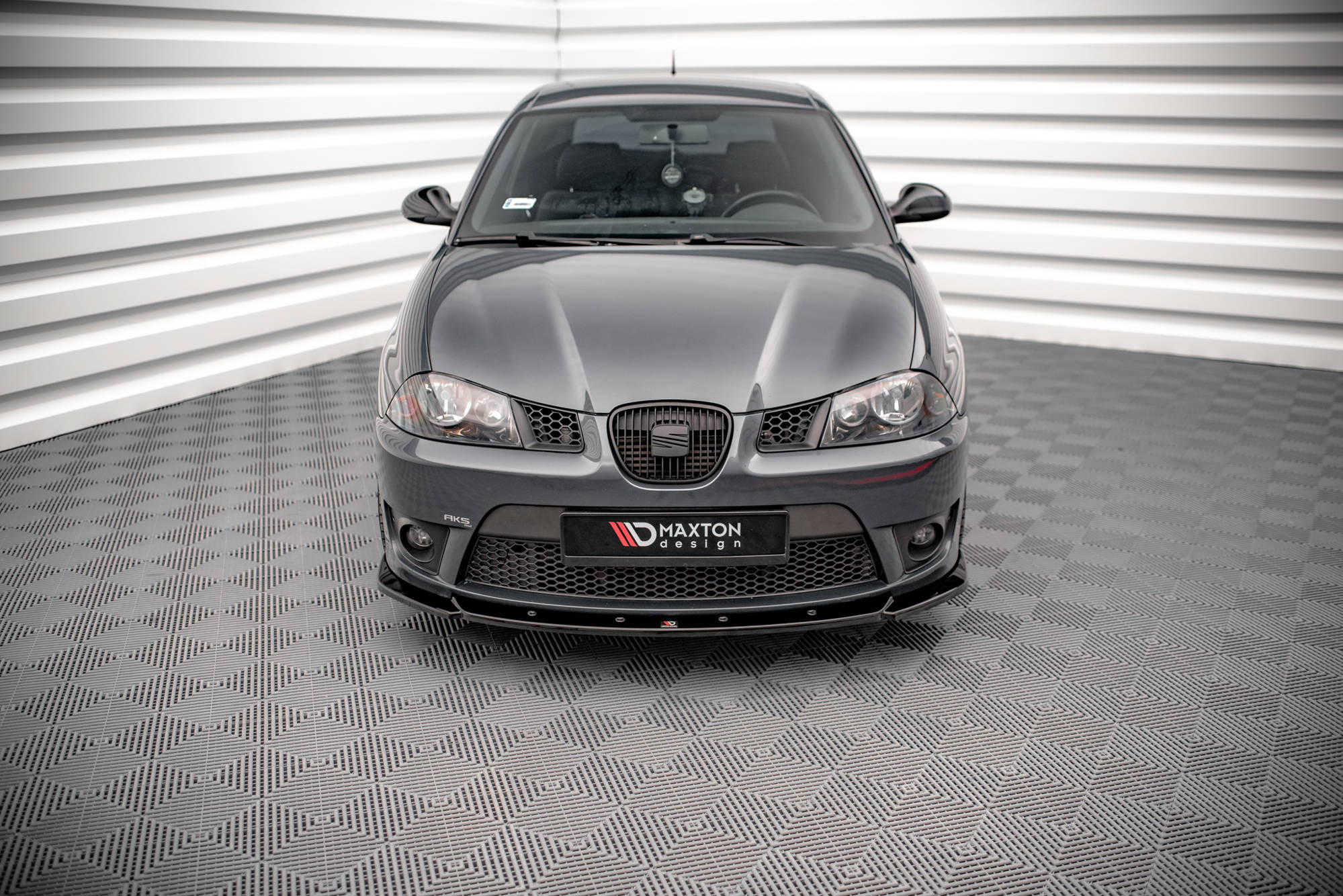 Frontspoiler Seat Ibiza III Cupra 2004-2008 | V.2 Glossy Black Edition – bilde 4