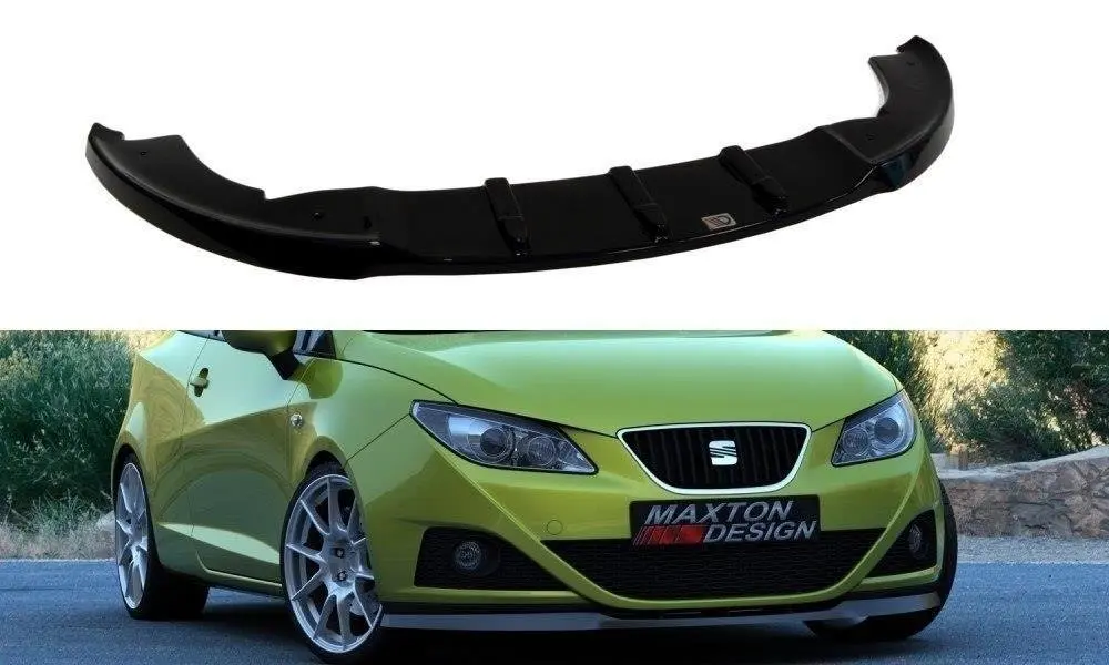 Frontspoiler Seat Ibiza IV 2008-2012 | Glossy Black Edition