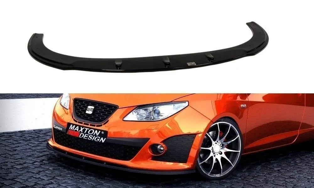 Frontspoiler Seat Ibiza IV Cupra 2008-2012 | Glossy Black Edition