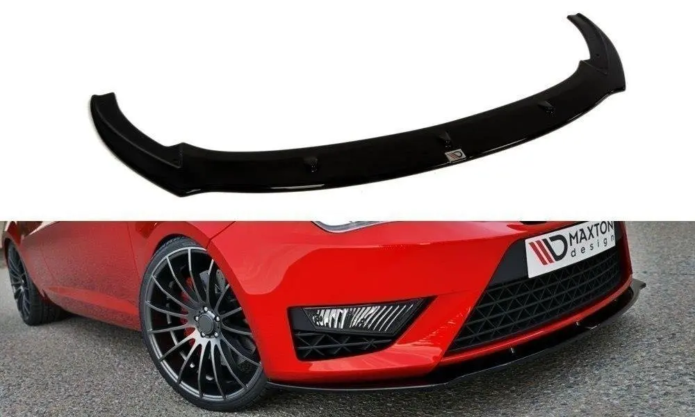 Frontspoiler Seat Ibiza IV Cupra Facelift 2013-2017 | Glossy Black Edition – bilde 2