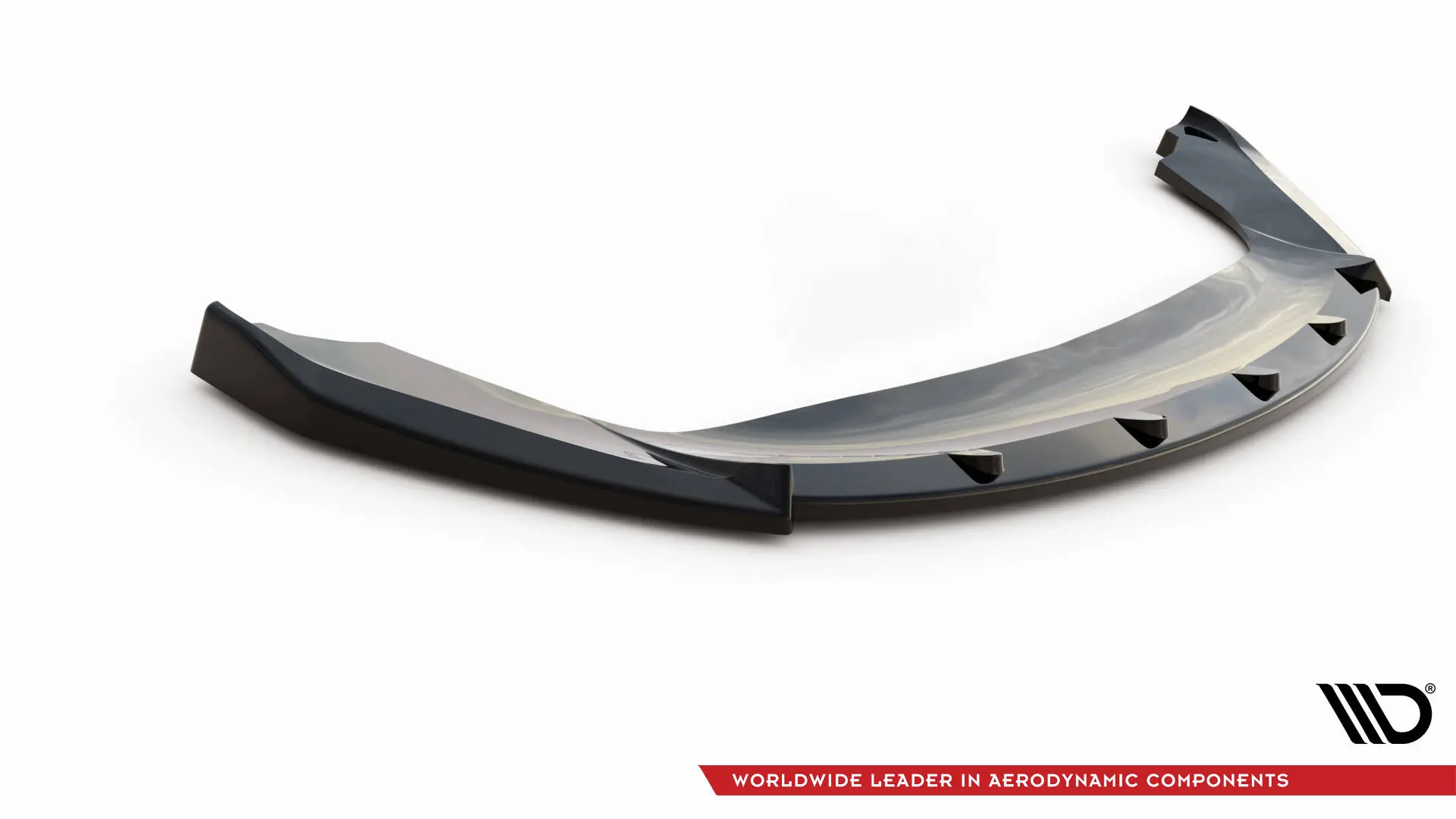 Frontspoiler Seat Ibiza SC FR Mk4 facelift 2012 - 2017 | V.2 Glossy Black Edition – bilde 4