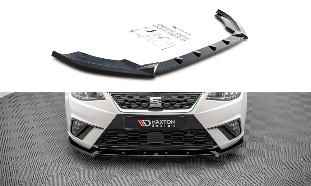 Frontspoiler Seat Ibiza V FR / Ibiza V Standard 2017-2021 | V.1 Glossy Black Edition – bilde 2