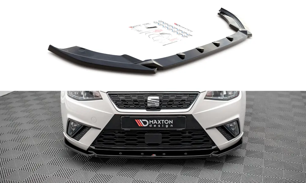 Frontspoiler Seat Ibiza V FR / Ibiza V Standard 2017-2021 | V.2 Glossy Black Edition – bilde 2