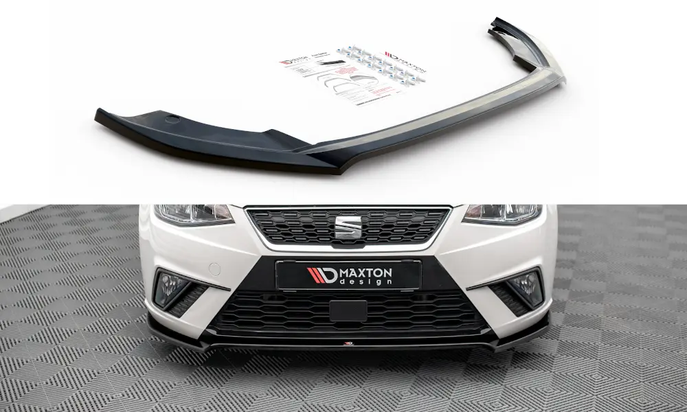Frontspoiler Seat Ibiza V FR / Ibiza V Standard 2017-2021 | V.3 Glossy Black Edition – bilde 3