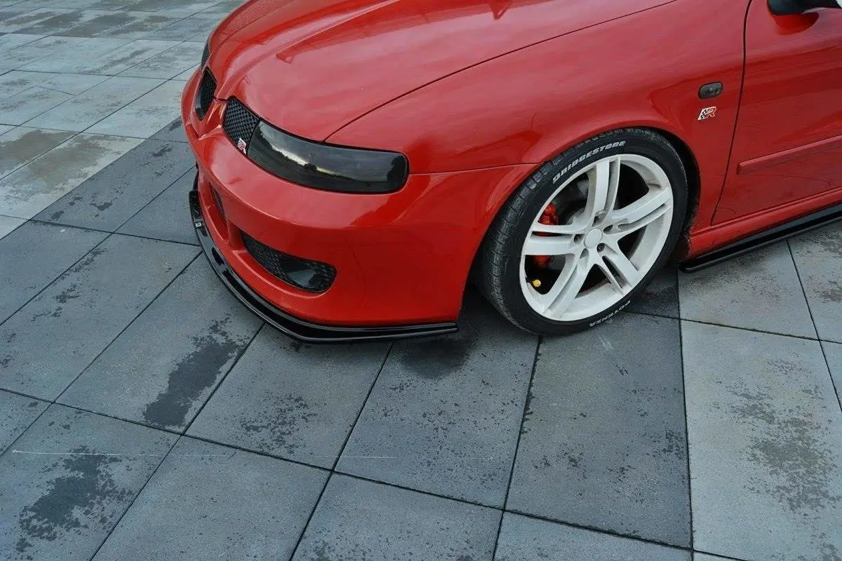 Frontspoiler Seat Leon I Cupra 2002-2005 | V.1 Glossy Black Edition – bilde 2