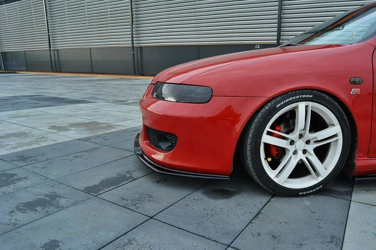 Frontspoiler Seat Leon I Cupra 2002-2005 | V.1 Glossy Black Edition – bilde 3