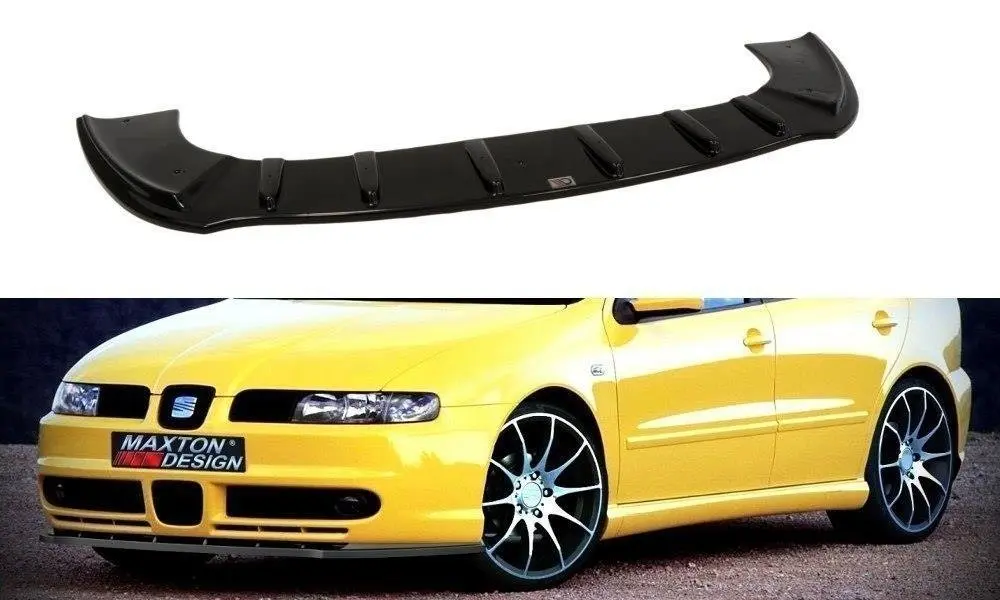 Frontspoiler Seat Leon I Sport 1999-2006 | Glossy Black Edition