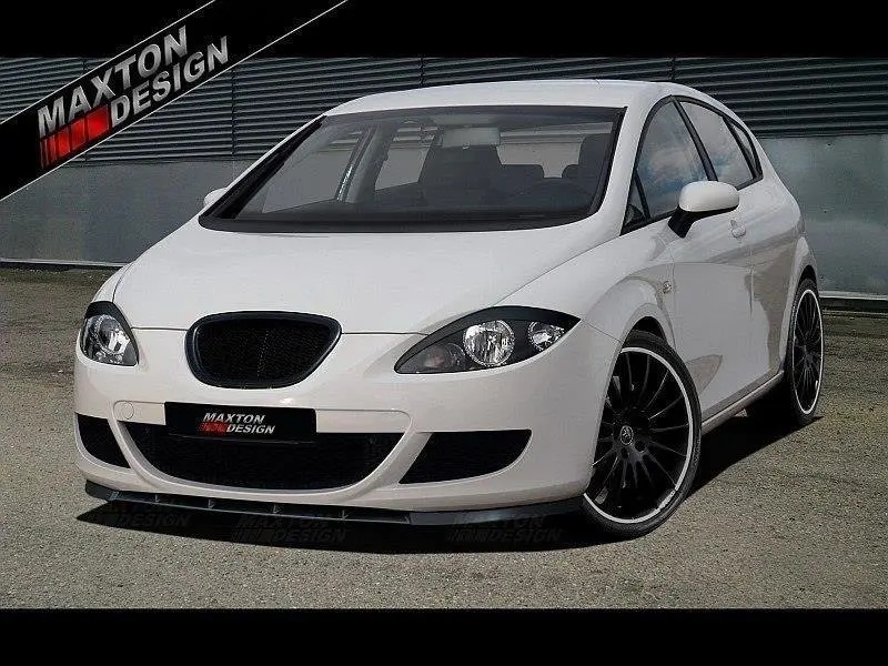 Frontspoiler Seat Leon II 2005-2009 | Glossy Black Edition