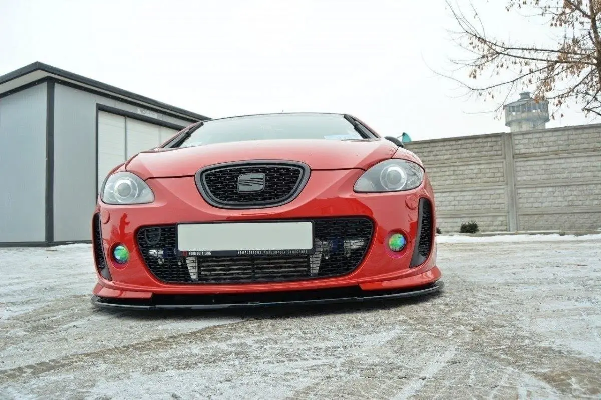 Frontspoiler Seat Leon II MS Design 2005-2009 | Glossy Black Edition