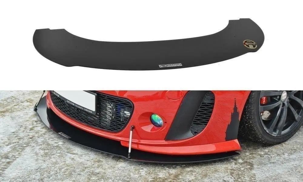 Frontspoiler Seat Leon II MS Design 2005-2009 | V.2 Racing Black Edition
