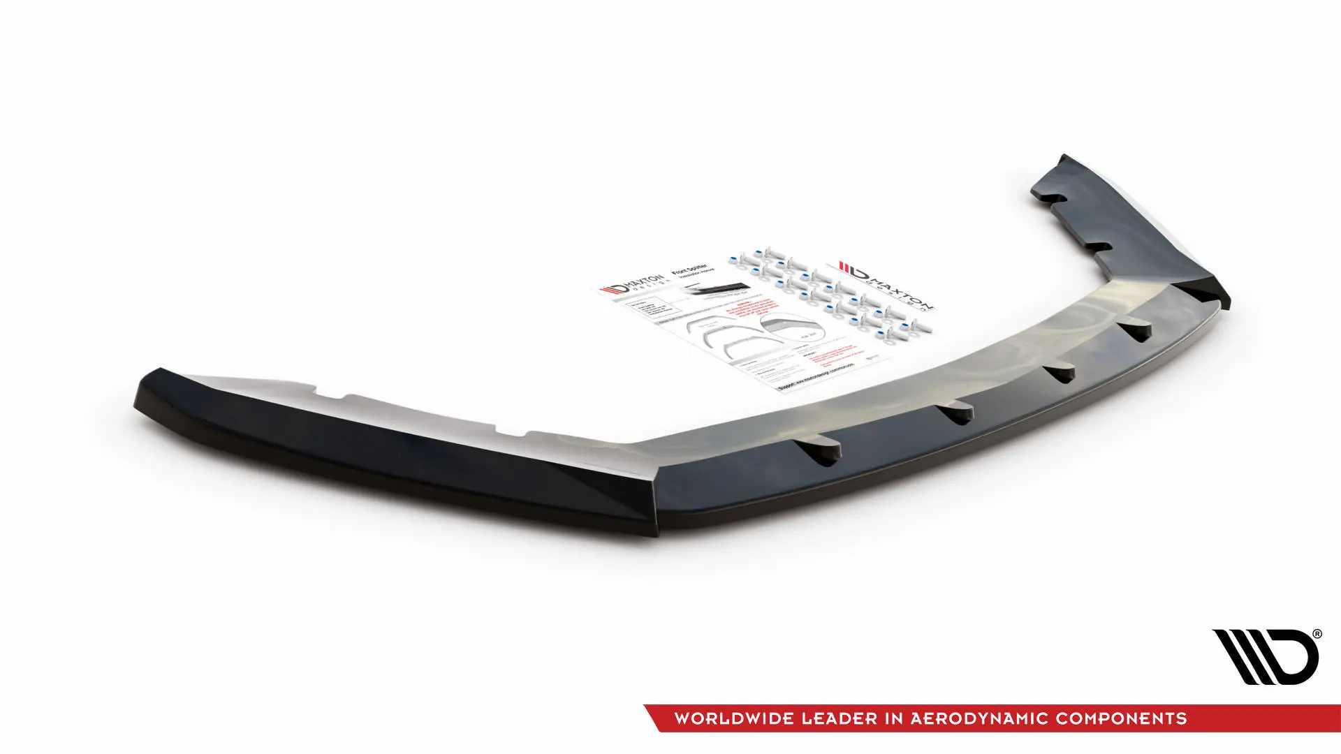 Frontspoiler Seat Leon III 2012-2016 | V.1 Glossy Black Edition – bilde 4