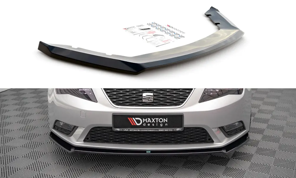 Frontspoiler Seat Leon III 2012-2016 | V.2 Glossy Black Edition – bilde 2