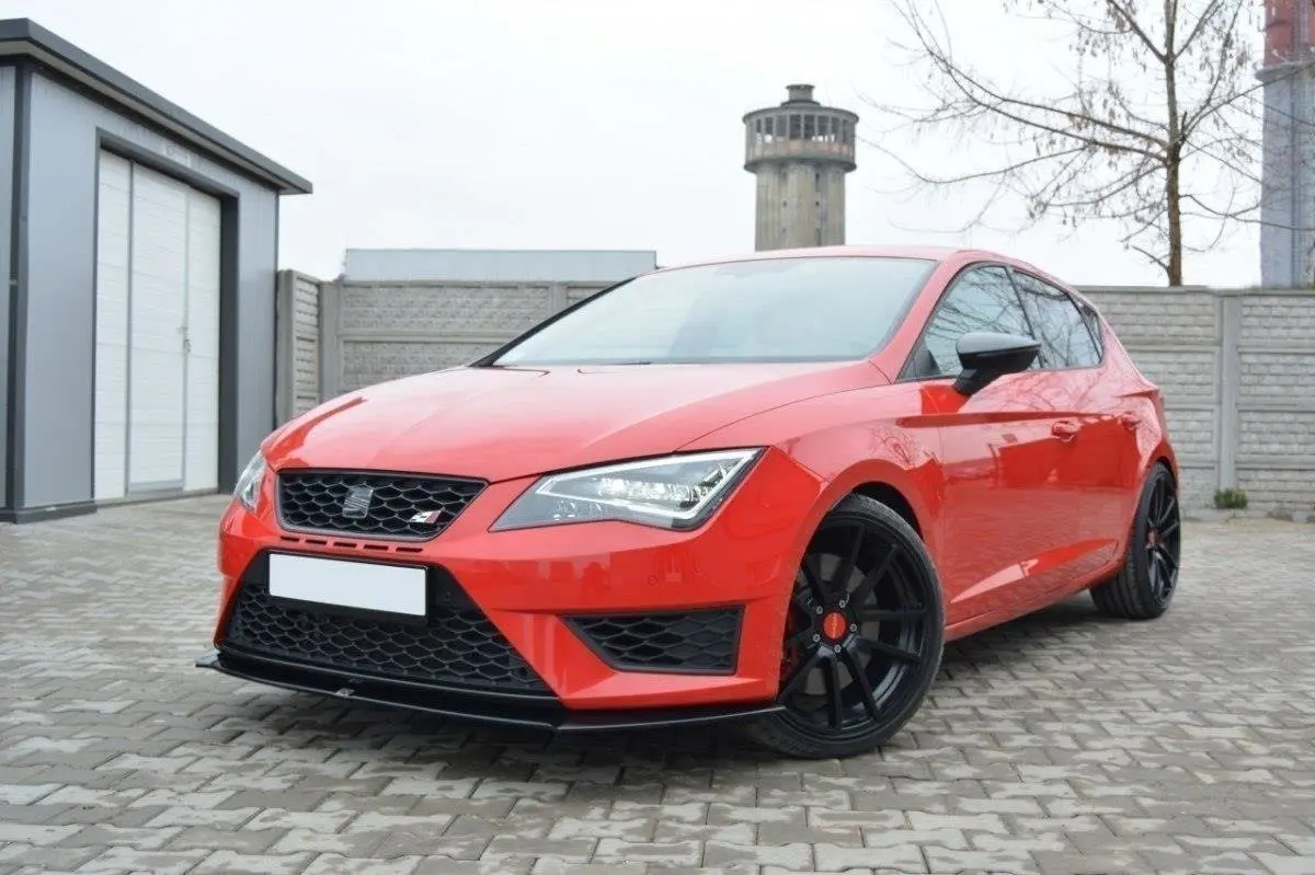 Frontspoiler Seat Leon III Cupra / Leon FR 2012-2016 | Glossy Black Edition – bilde 3