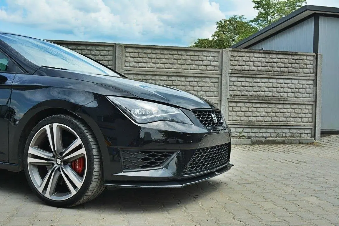 Frontspoiler Seat Leon III Cupra / Leon FR 2012-2016 | Glossy Black Edition – bilde 4