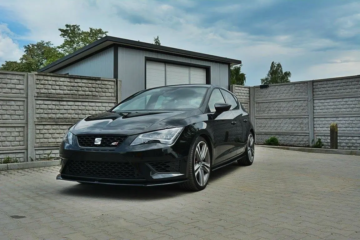 Frontspoiler Seat Leon III Cupra / Leon FR 2012-2016 | Glossy Black Edition – bilde 6