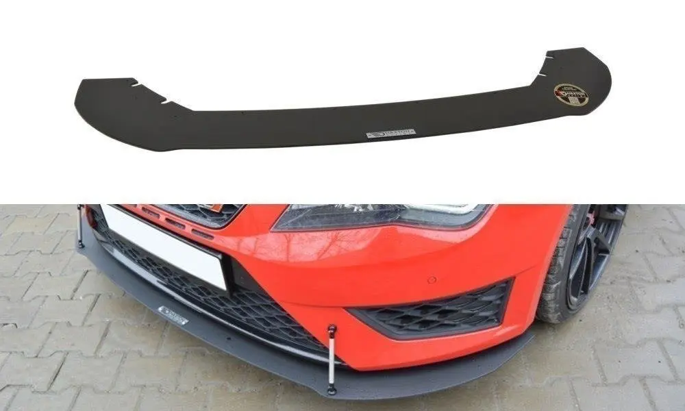 Frontspoiler Seat Leon III Cupra / Leon FR 2012-2016 | Racing Black Edition