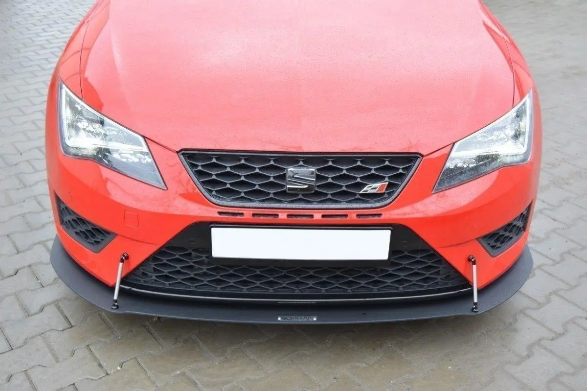 Frontspoiler Seat Leon III Cupra / Leon FR 2012-2016 | Racing Black Edition – bilde 2