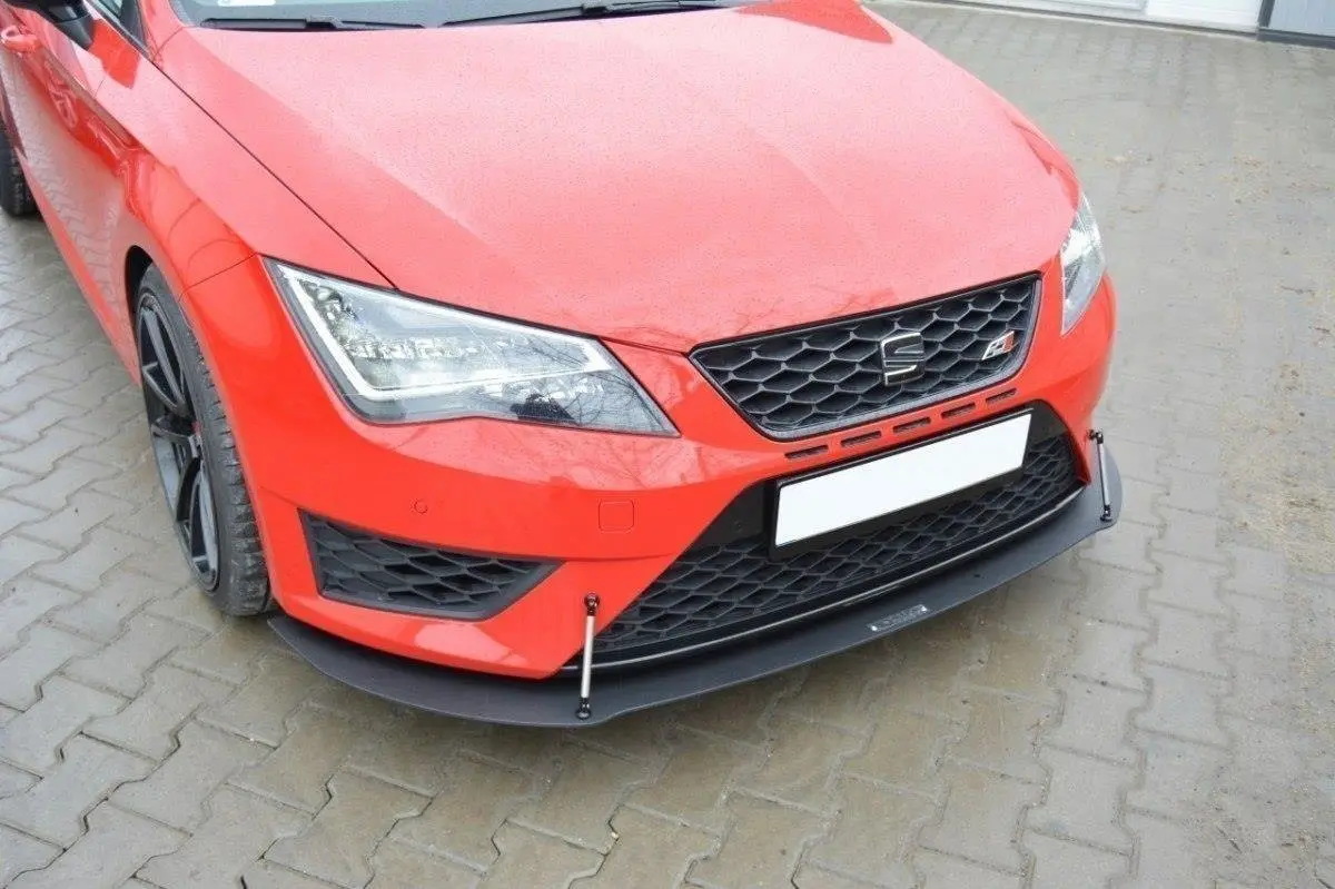 Frontspoiler Seat Leon III Cupra / Leon FR 2012-2016 | Racing Black Edition – bilde 3