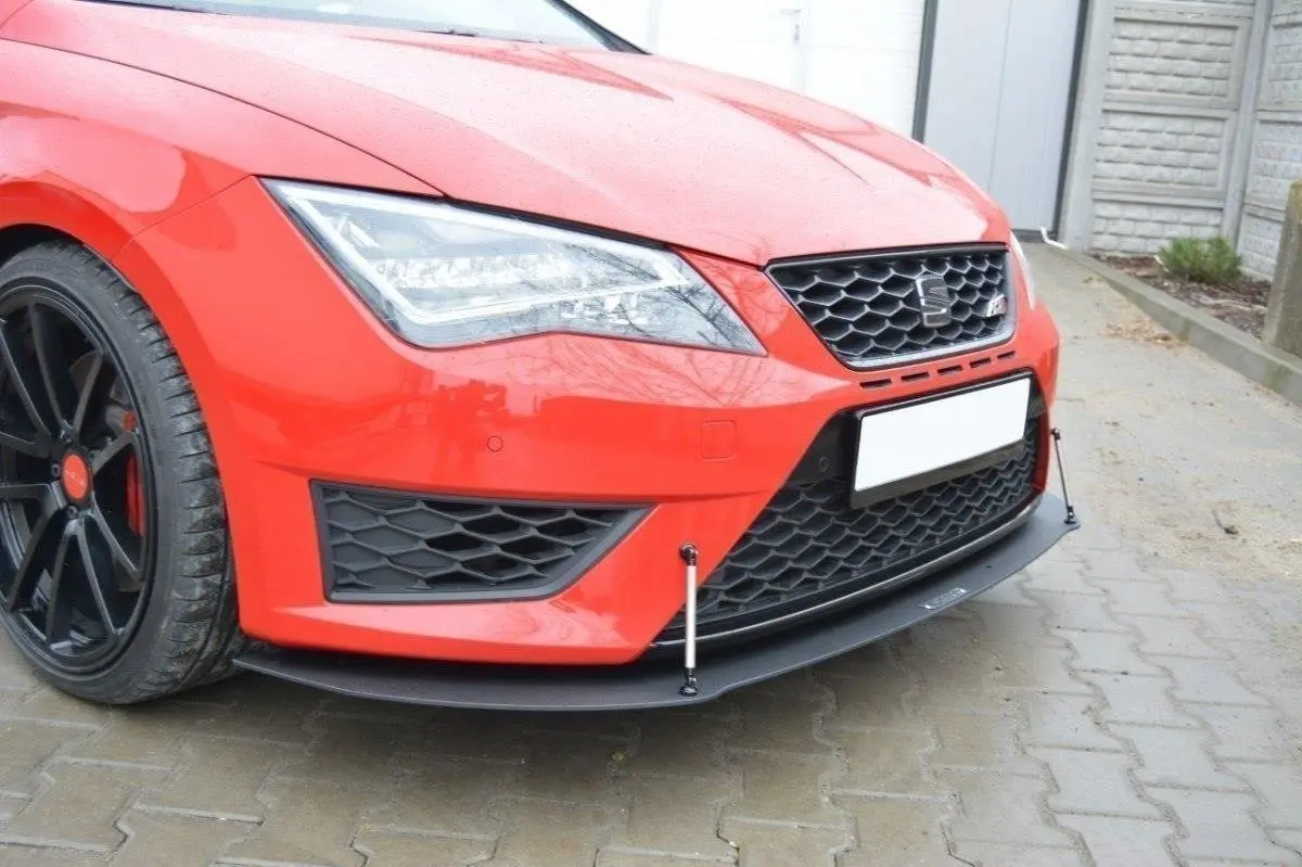 Frontspoiler Seat Leon III Cupra / Leon FR 2012-2016 | Racing Black Edition – bilde 4