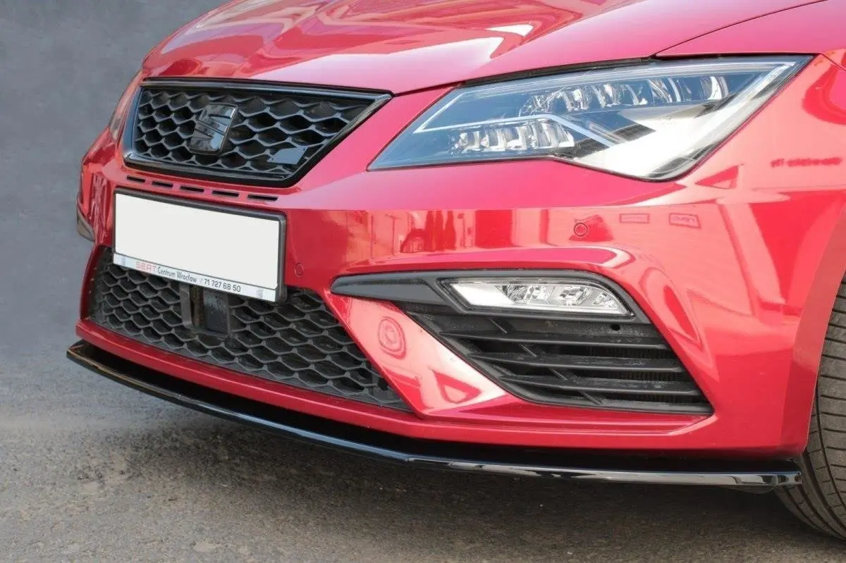 Frontspoiler Seat Leon III Cupra / Leon FR Facelift 2017-2020 | V.1 Glossy Black Edition – bilde 2