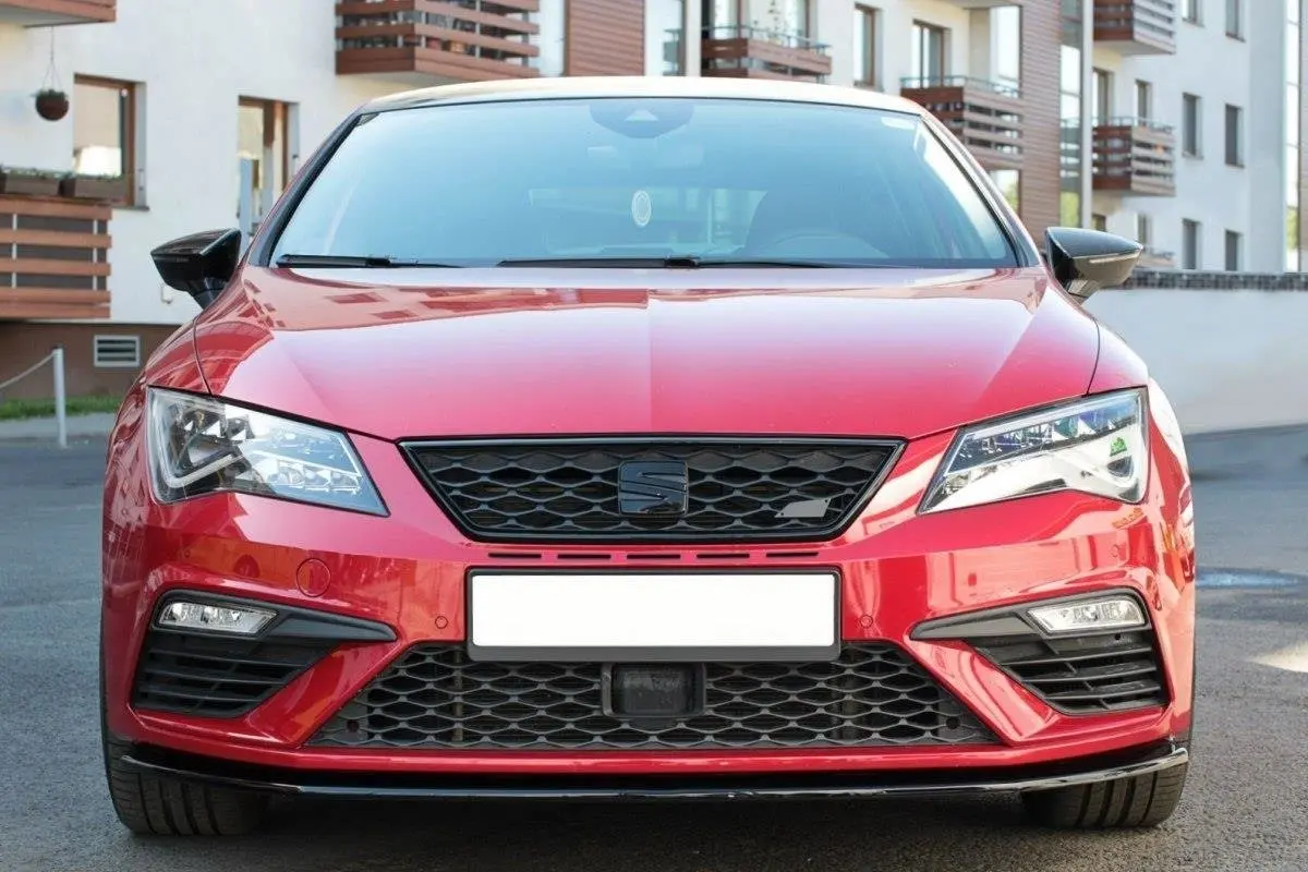 Frontspoiler Seat Leon III Cupra / Leon FR Facelift 2017-2020 | V.1 Glossy Black Edition – bilde 3