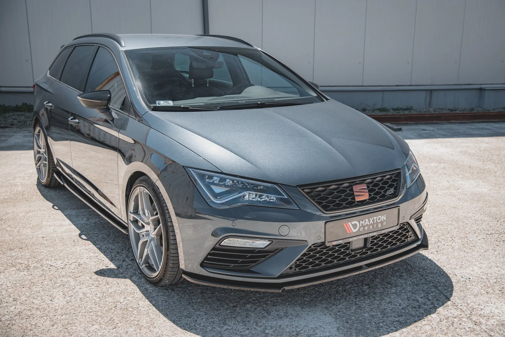 Frontspoiler Seat Leon III Cupra / Leon FR Facelift 2017-2020 | V.4 Glossy Black Edition – bilde 6