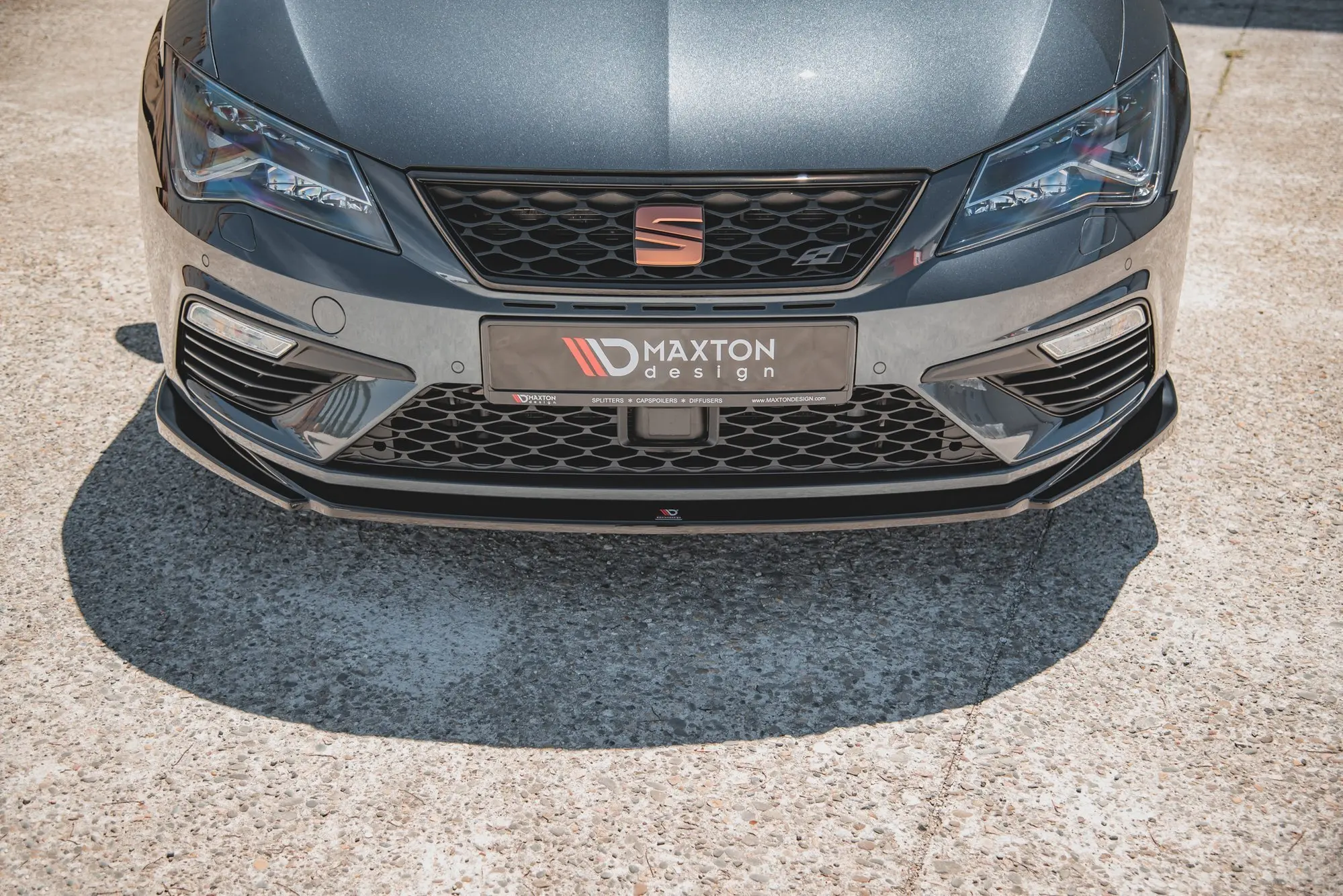 Frontspoiler Seat Leon III Cupra / Leon FR Facelift 2017-2020 | V.5 Glossy Black Edition – bilde 2