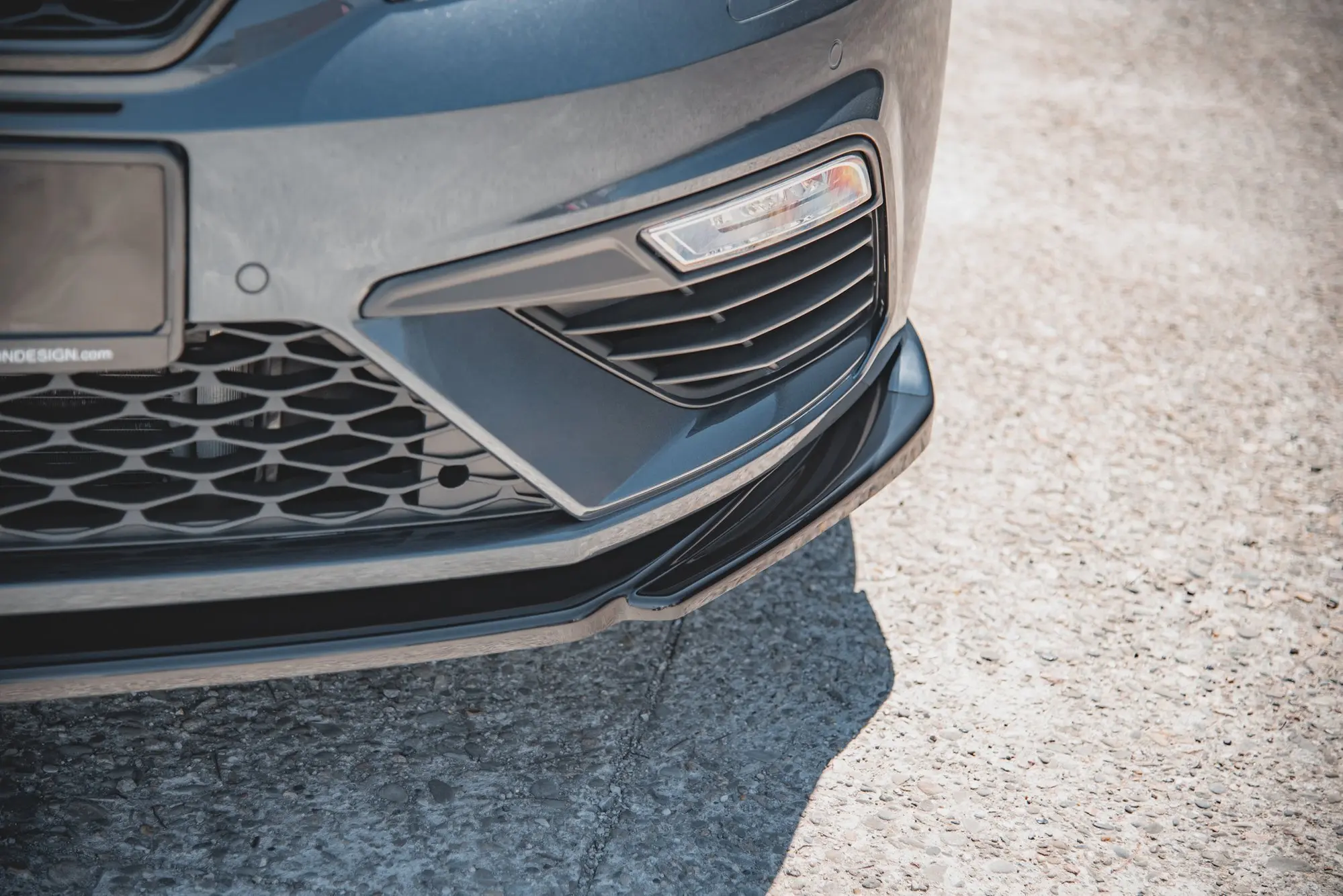 Frontspoiler Seat Leon III Cupra / Leon FR Facelift 2017-2020 | V.5 Glossy Black Edition – bilde 4