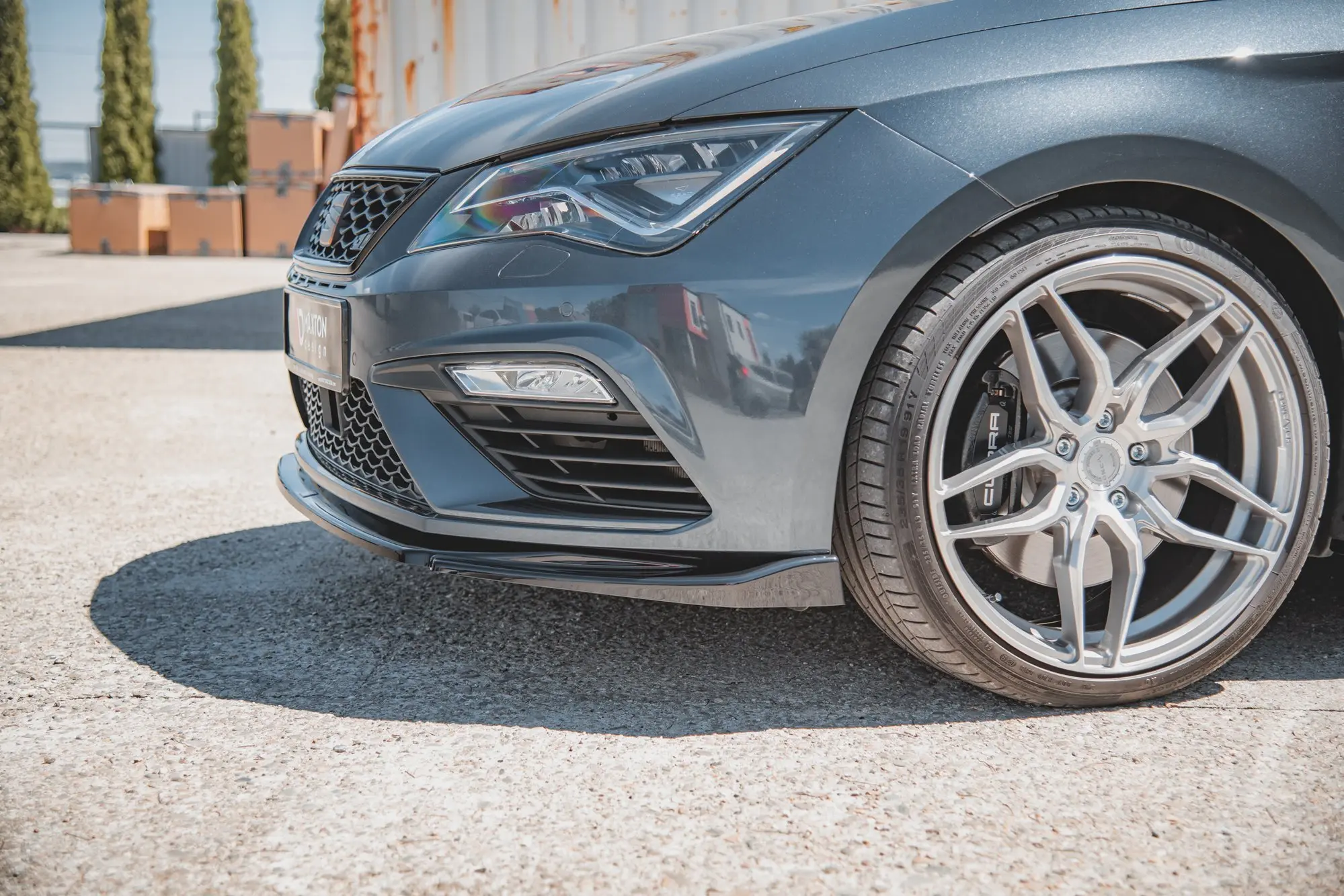 Frontspoiler Seat Leon III Cupra / Leon FR Facelift 2017-2020 | V.5 Glossy Black Edition – bilde 5