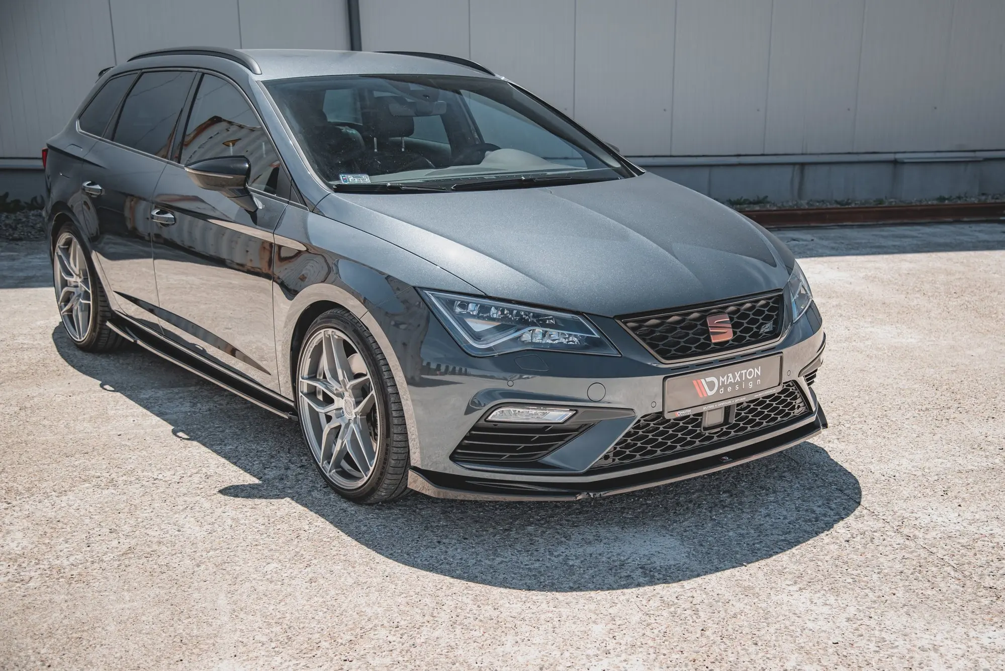 Frontspoiler Seat Leon III Cupra / Leon FR Facelift 2017-2020 | V.5 Glossy Black Edition – bilde 6