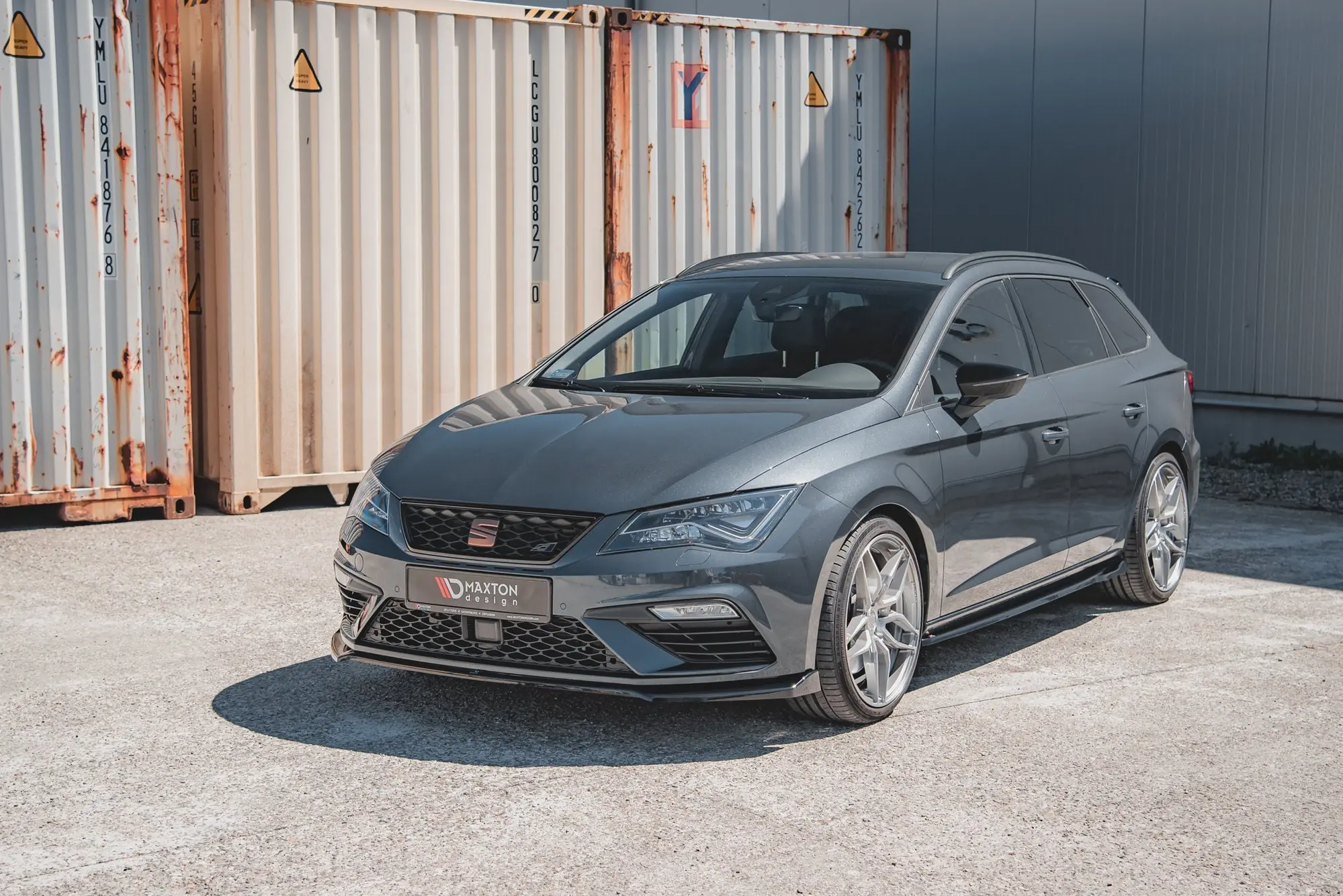 Frontspoiler Seat Leon III Cupra / Leon FR Facelift 2017-2020 | V.7 Glossy Black Edition – bilde 6