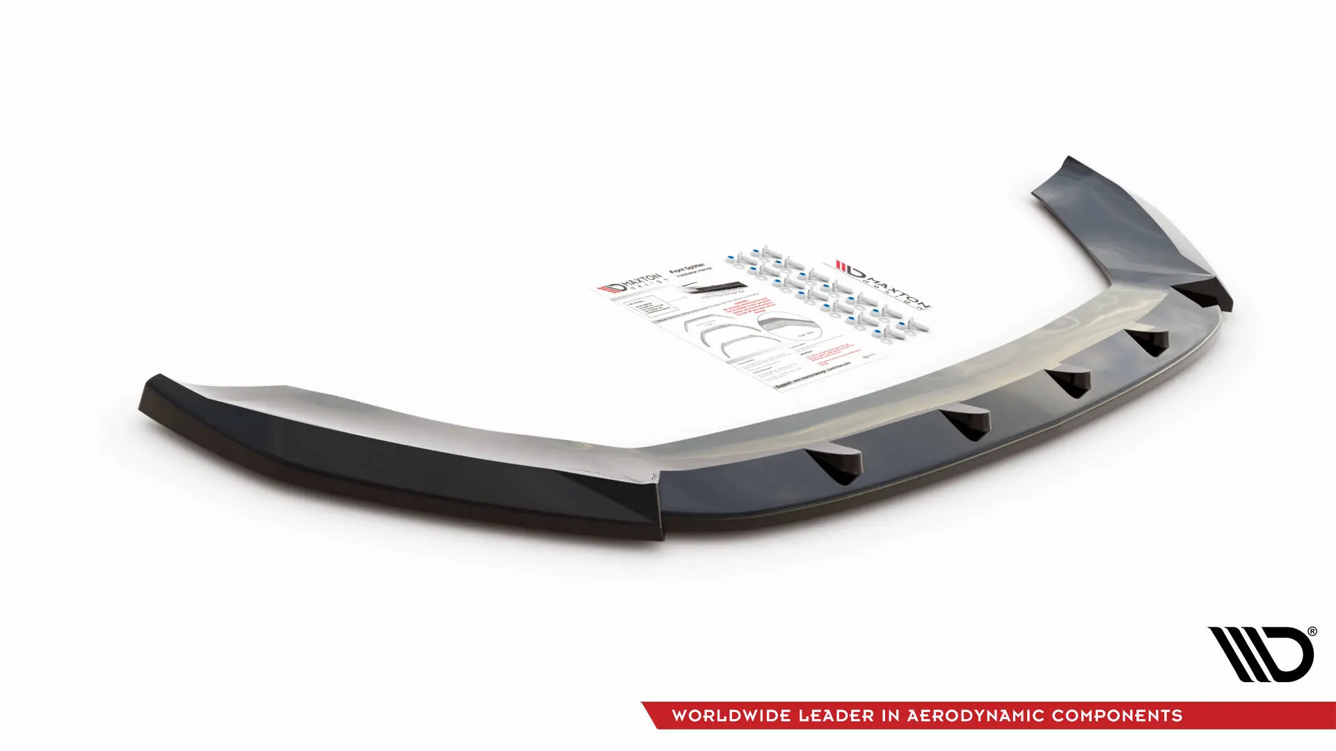 Frontspoiler Seat Leon III FR / Leon Cupra 2012-2016 | V.1 Glossy Black Edition – bilde 4