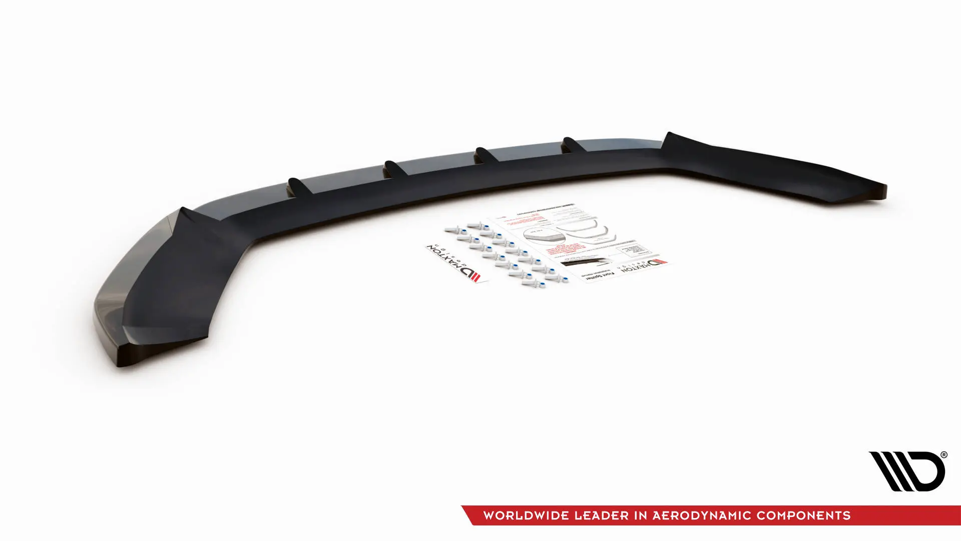 Frontspoiler Seat Leon III FR / Leon Cupra 2012-2016 | V.1 Glossy Black Edition – bilde 5
