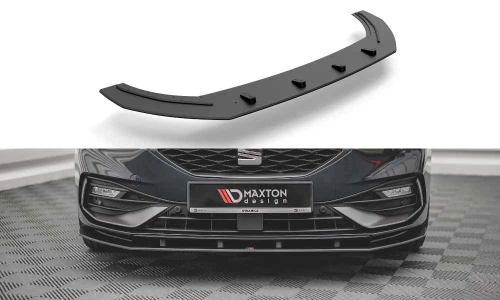 Frontspoiler Seat Leon IV FR 2020-> | Street Pro Black Edition – bilde 2