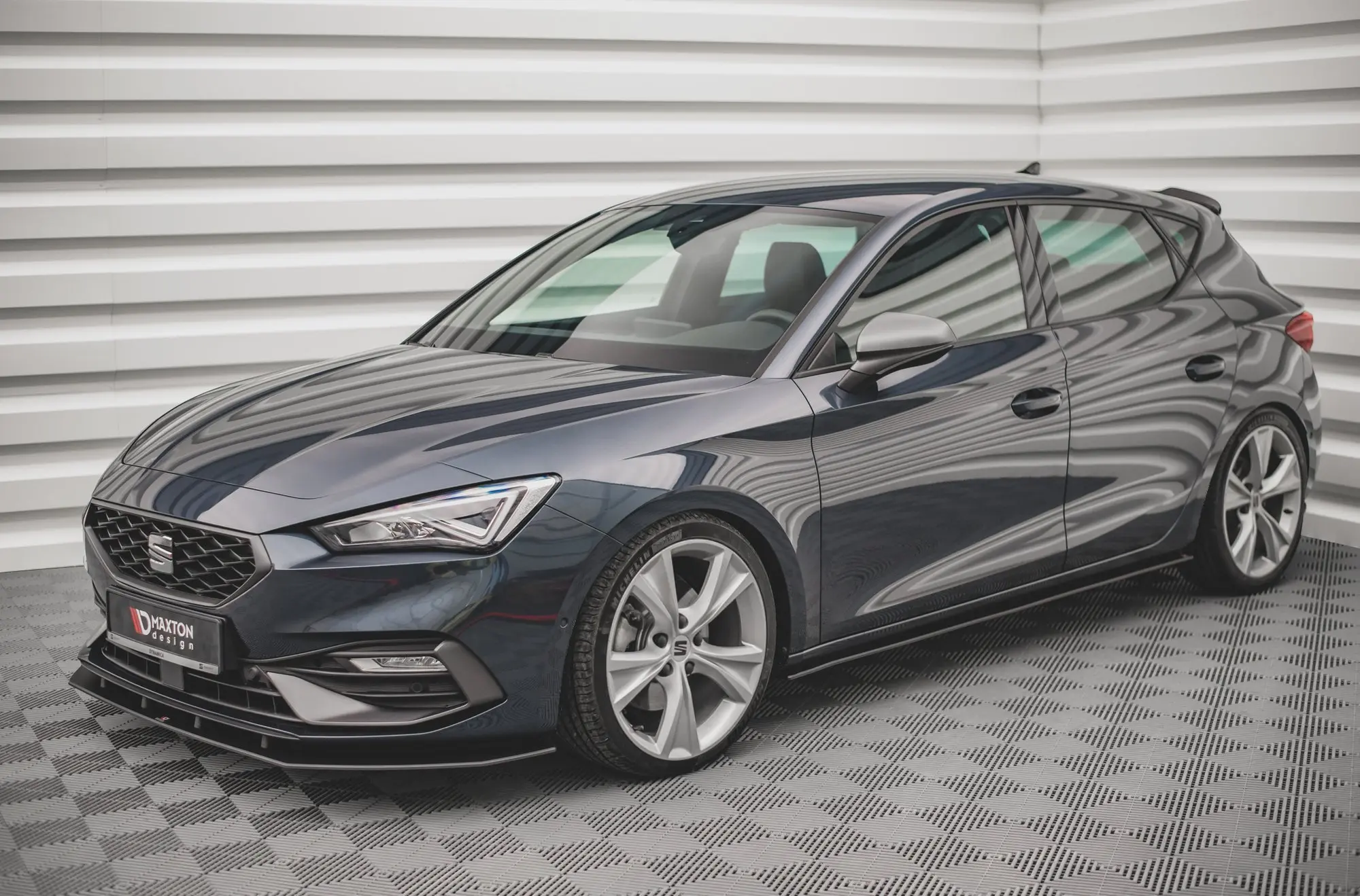 Frontspoiler Seat Leon IV FR 2020-> | Street Pro Black Edition – bilde 3